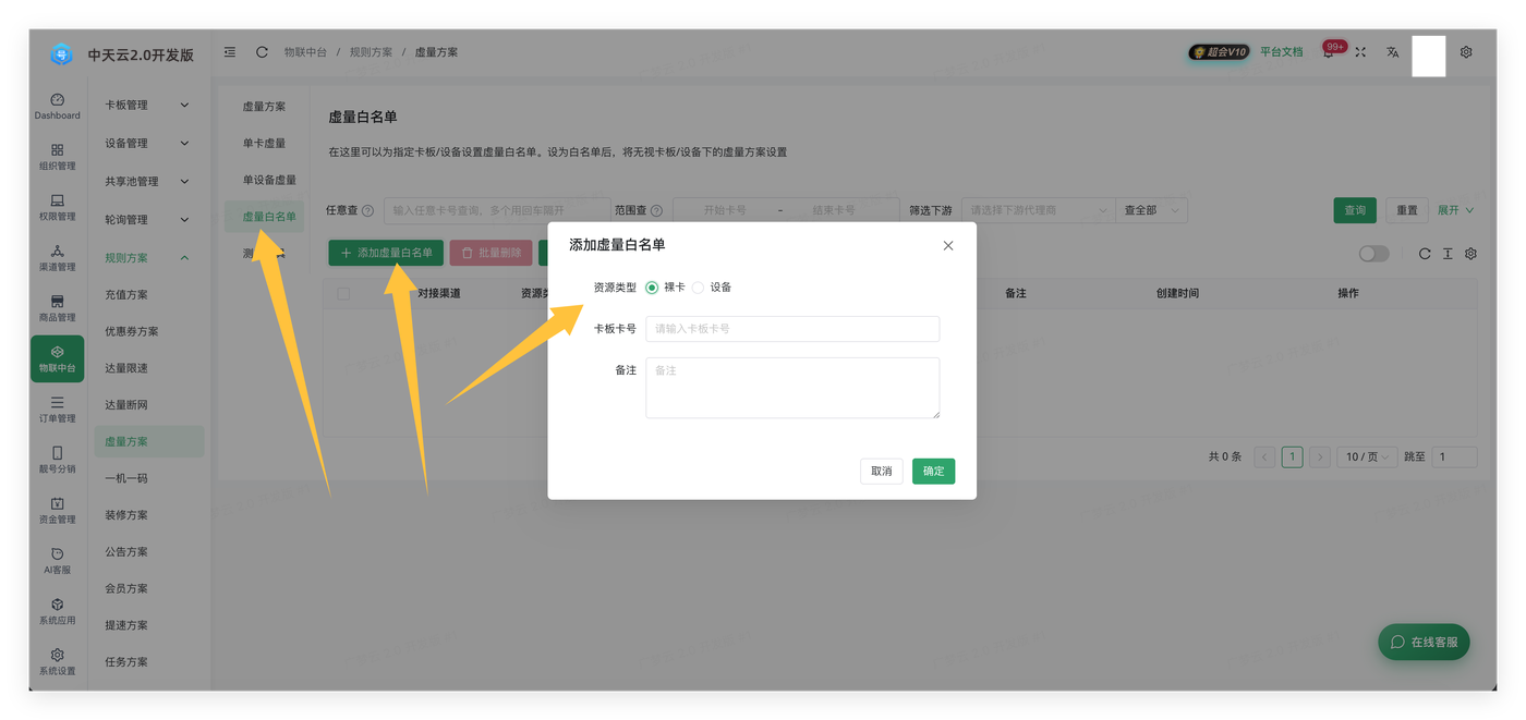 虚量方案